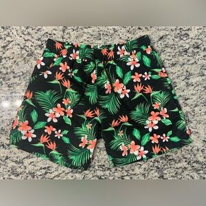 Men’s Floral Swim Trunks- Size M- BNWOT